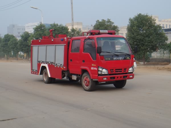 五十铃2方水罐消防车JDF5072GXFSG20/E型