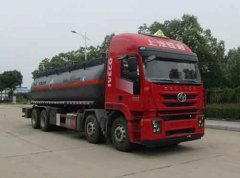 HLW5325GFW5CQ腐蚀性物品罐式运输车第309批公告整车