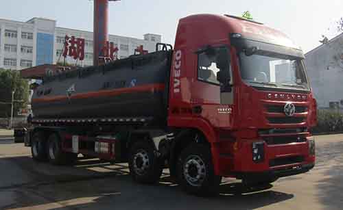 HLW5315GFW5CQ腐蚀性物品罐式运输车