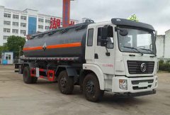 HLW5251GFW5EQ腐蚀性物品罐式运输车第308批公告整车