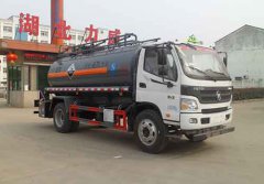 HLW5121GFW5BJ腐蚀性物品罐式运输车第312批公告整车