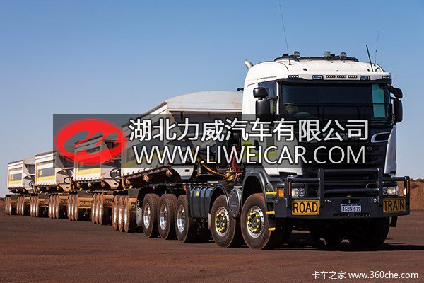 730马力载重220吨 澳洲迎最'大'斯堪尼亚
