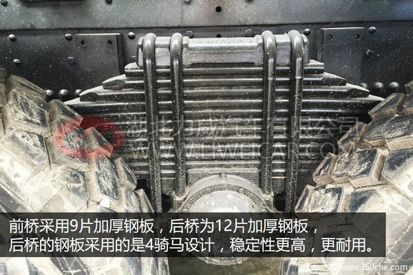 风电设备专用 陕汽推550马力6X6牵引车