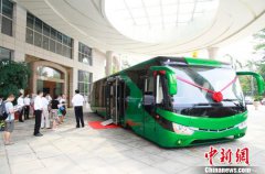 深圳五洲龙为沙特定制机场摆渡车 将成批出口