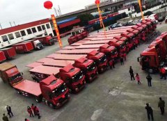 中国重汽T5G助力全峰快递开启快递物流甩挂运输