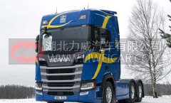 斯堪尼亚向瑞典越野滑雪队交付全新R500牵引车